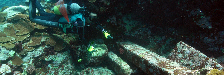 2009年9月 吉野海岸沖海底遺跡