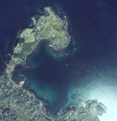 Arial View of Maekata Bay, Ojika Island