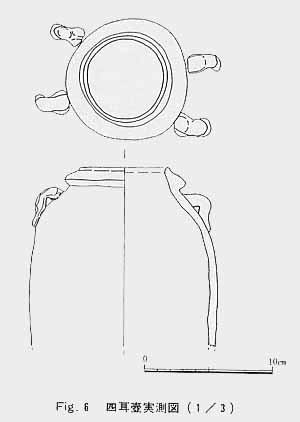 四耳壺実測図